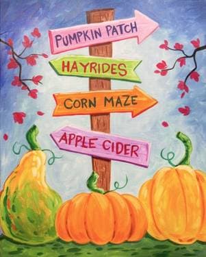 Fall Decisions - Paint Nite event in Rocklin, CA