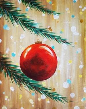 Christmas Time - Paint Nite event in Kenosha, WI