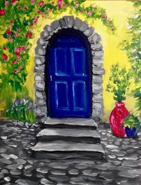 Italian Villa - Paint and sip event at Dos Gringos Mesa in Mesa, AZ - PaintNite.com