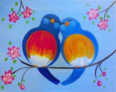 Tweethearts - Paint Nite event in Cupertino, CA