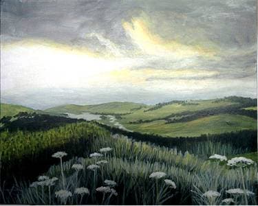 Irish Hills in Winter - Paint Nite event in Eugene, OR