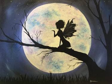 Moonlight Kisses - Paint Nite event in Ottawa, ON