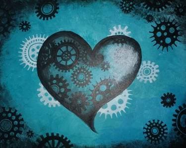 Gears to My Heart - Paint Nite event in Kenosha, WI