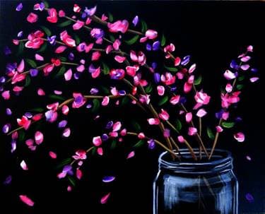 Homemade Bouquet - Paint Nite event in Winnipeg, MB
