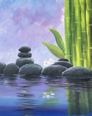 Tranquility V - Paint Nite event in Wheatland, CA