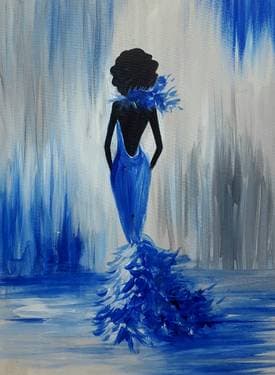 Lady Grace - Paint Nite event in Arcadia , CA