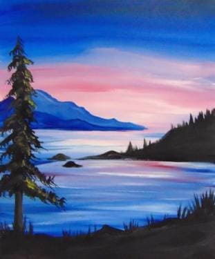 Summer-End Sadness - Paint Nite event in PORTLAND, OR