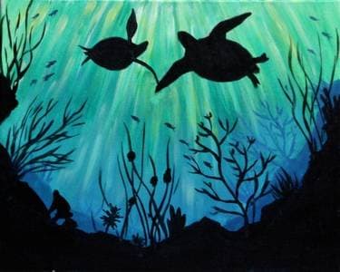 Sea of Love III - Paint Nite event in Barrie, ON