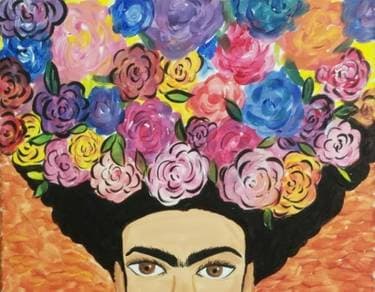 Flores de Frida - Paint and sip event at Te’kila Lil Time in LAS VEGAS, NV - PaintNite.com