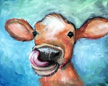 She's Got Moooves - Paint and sip event at West Carleton Amateur Sports Club - W. Erskine Johnston Arena in Carp, ON - PaintNite.com
