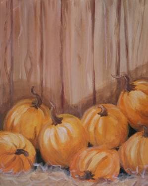 Pumpkin Harvest II - Paint Nite event in Salem, OR