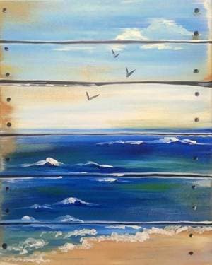 The Ocean is Crate - Paint Nite event in Smithfield , RI