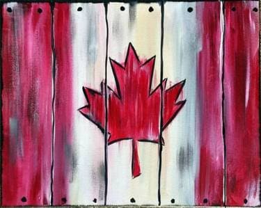Canada is Crate - Paint Nite event in Edmonton, AB