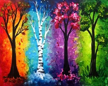 Seasons II - Paint and sip event at Wayferers' Ale Ltd. in Port Williams, NS - PaintNite.com