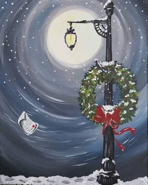 Lost Christmas Love - Paint Nite event in Vancouver, WA