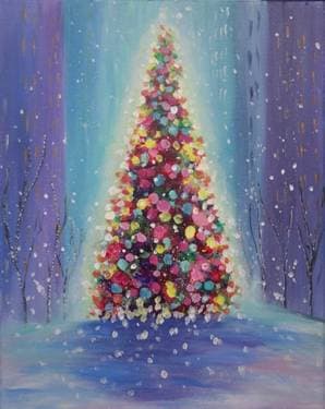 Christmas in the City - Paint Nite event in Calgary, AB