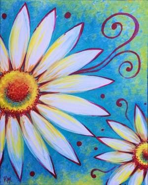 Flowerful - Paint Nite event in KAYSVILLE, UT