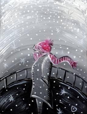 February Flurries - Paint Nite event in Ottawa, ON