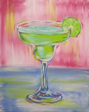 Bonita Margarita - Paint Nite event in East Moline, IL