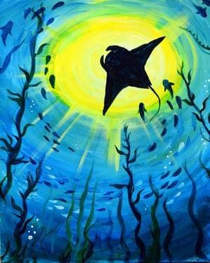Ocean Rays - Paint Nite event in METHUEN, MA