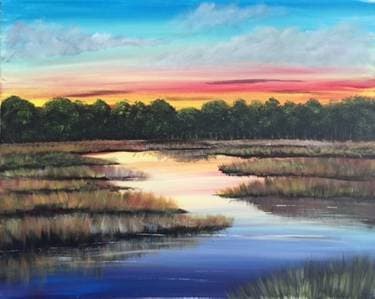 May Marsh - Paint Nite event in Toronto , ON