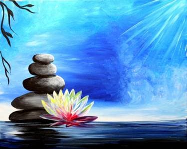 Find Your Zen - Paint Nite event in Cupertino, CA
