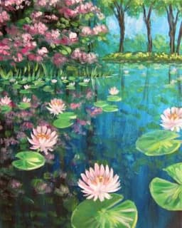 Lily Pond Reflections thumbnail