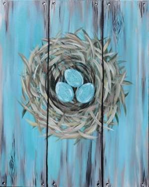 Spring Nest - Paint Nite event in Sherwood Park, AB