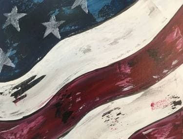 Free and Brave - Paint Nite event in San Jose, CA