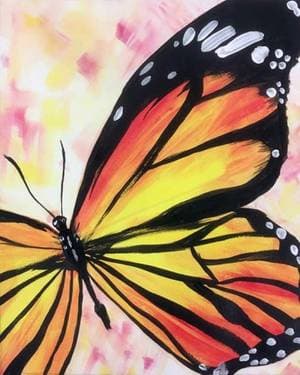 Butterfly Love - Paint Nite event in Pointe-Claire, QC