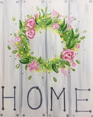 Spring Home - Paint Nite event in Wilder, KY