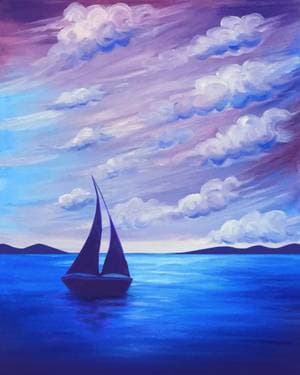 Sailor's Delight - Paint Nite event in Los Angeles , CA