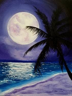 Indigo Beach - Paint Nite event in Victoria, BC