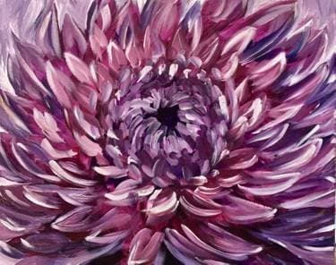 Black Magic Dahlia - Paint Nite event in Nepean, ON