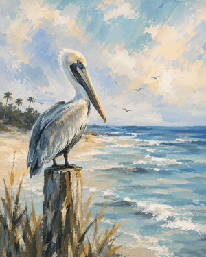 Pelican Beach - Paint Nite event in NAPA, CA