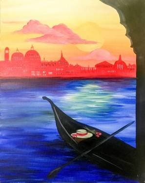 That's Amore! - Paint Nite event in Los Angeles , CA