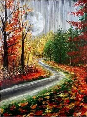 Paint and sip painting in Portland