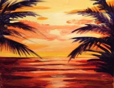 Blazing Sunset - Paint Nite event in Kanata , ON