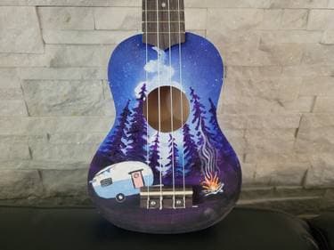 Paint A Ukulele - Paint Nite event in Manassas, VA