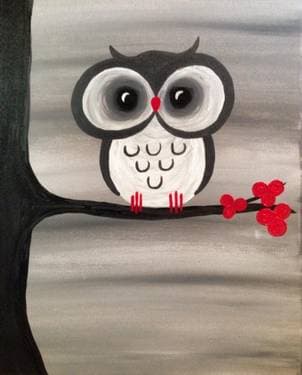 Baby Big Eyes - Paint Nite event in Brampton, ON