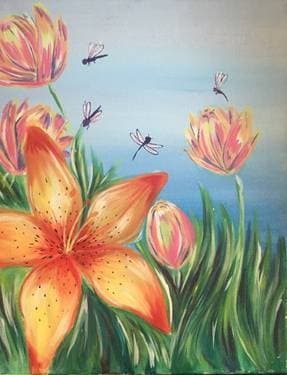 Dragonfly City - Paint Nite event in Florence , KY