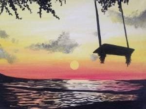 Swing into Summer - Paint Nite event in Everett, MA