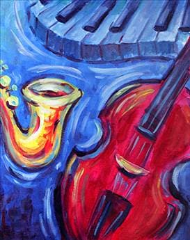 Blue Notes - Paint Nite event in Napa, CA