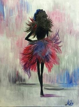 Whatever Lola Wants - Paint Nite event in Vancouver, BC