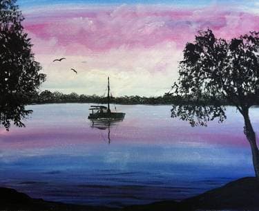 August Sail - Paint Nite event in Toronto, ON