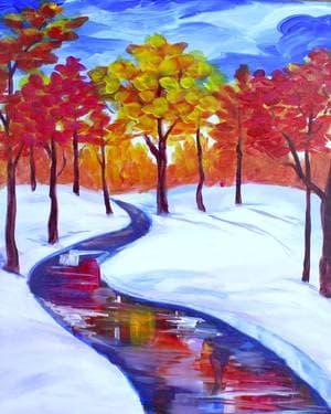 Early Snow - Paint Nite event in Toronto, ON