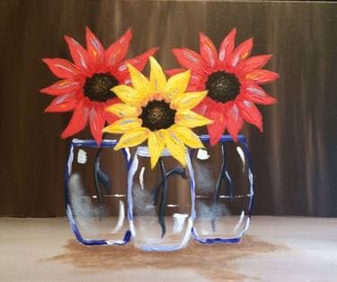 Thankful Sunflowers - Paint Nite event in VANCOUVER, WA