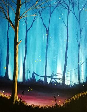 Vibrant Twilight - Paint Nite event in Burlington, ON