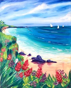 Ocean Vista - Paint Nite event in SAN JOSE, CA