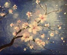 Monet's Blossoms - Paint Nite event in Medford, MA